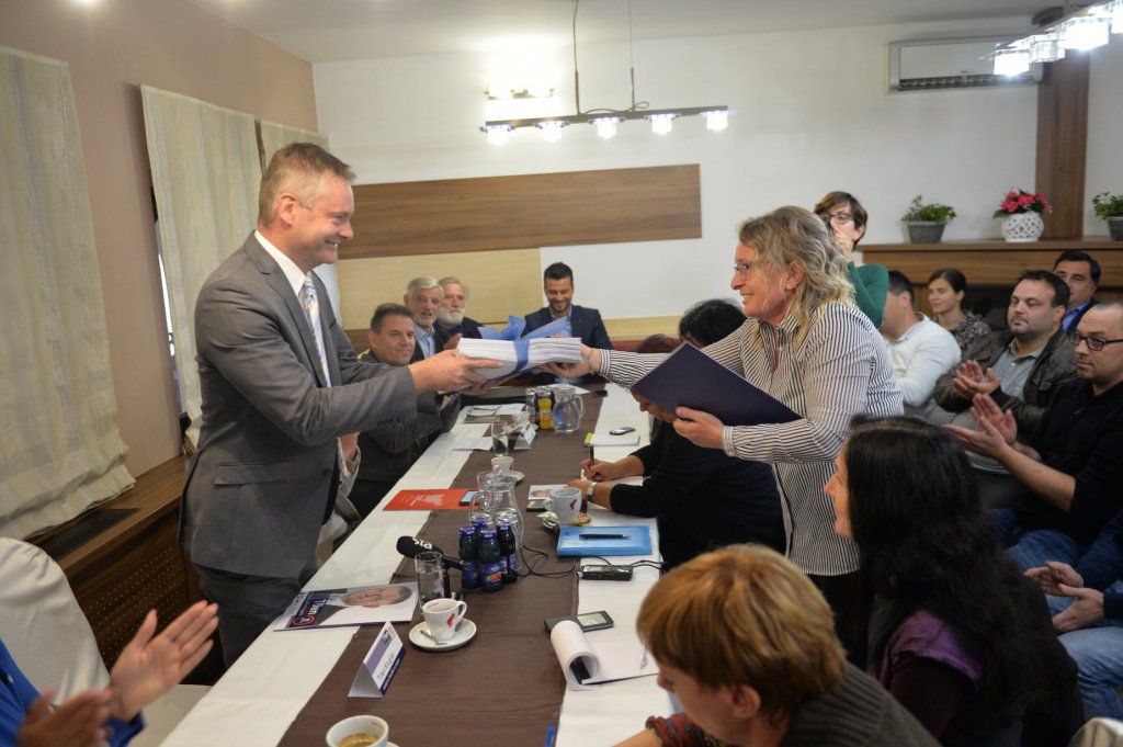 Tilen Klugler med prvimi uradno vložil kandidaturo za župana edine koroške Mestne občine