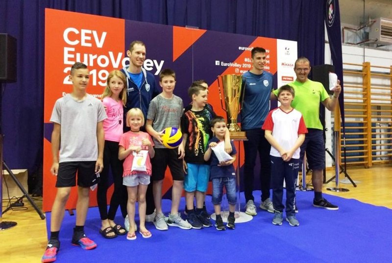 Eurovolley Trophy Tour obiskal Ravne