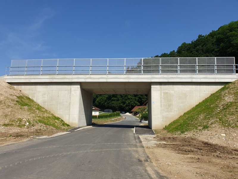 V Podklancu zaključena rekonstrukcija podvoza
