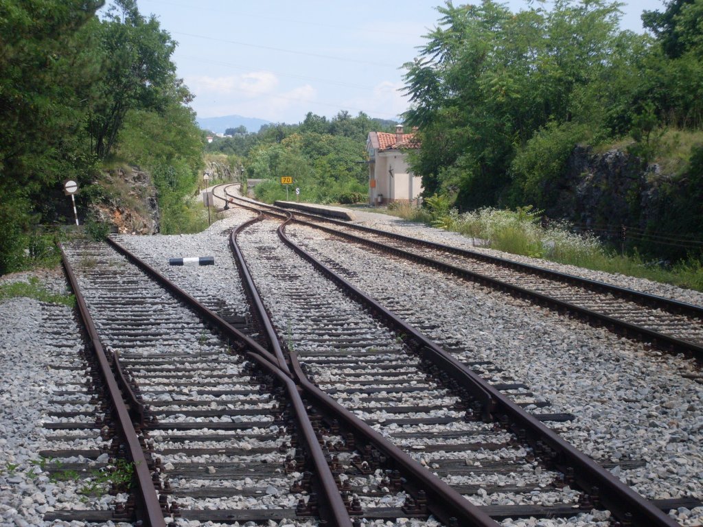 Železniška proga spet prevozna