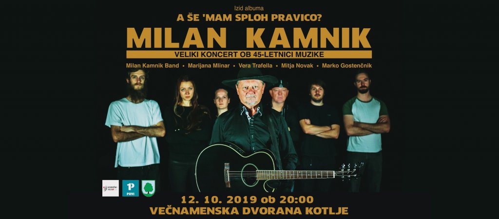 45 let glasbe Milana Kamnika